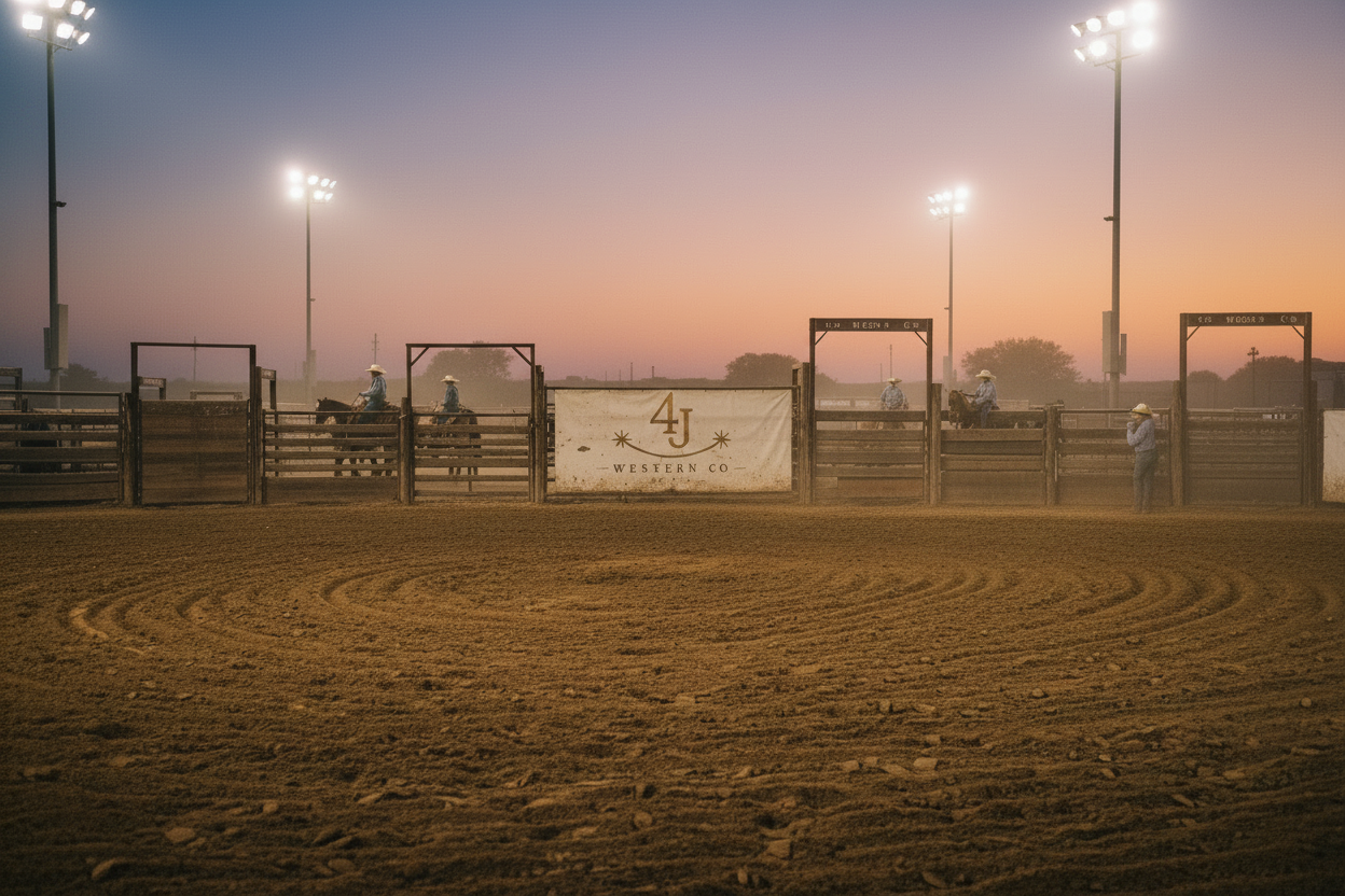 4J Western Co. Rodeo Arena - Enhanced